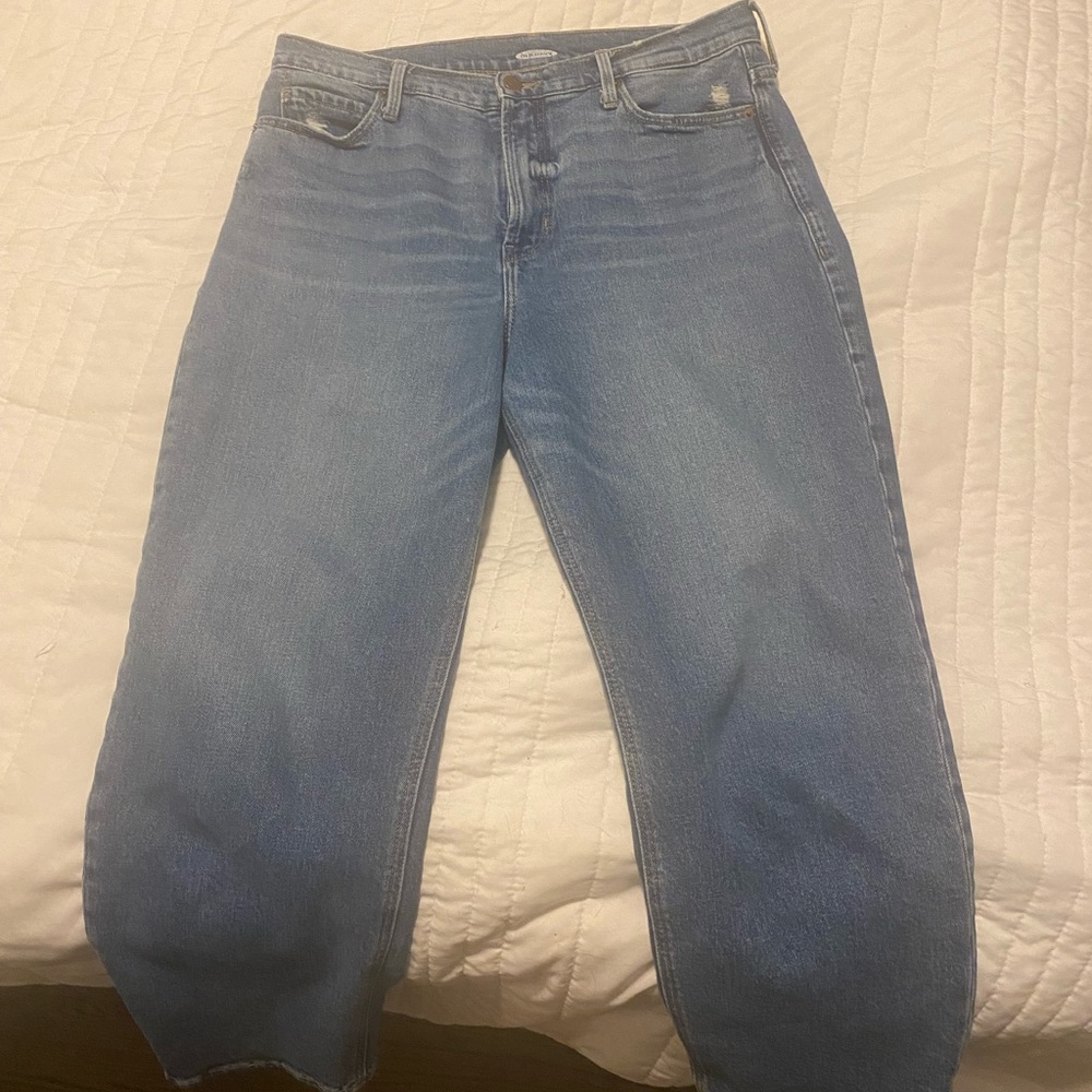 High waisted capri jeans - old navy